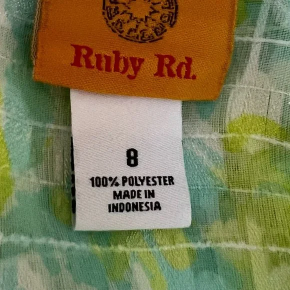 Ruby Rd. Sheer Top - Picture 5 of 7